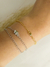 Pulseira Dupla de Elos com Coração - comprar online