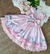 Vestido infantil menina delicado rosa claro - comprar online