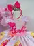 Vestido Tematico Belle Fille Barbie Rosa Bebe - comprar online