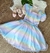 Vestido Infantil Colorido Circo Chuva de amor Pérolas Luxo