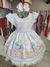 Vestido delicado azul bem clarinho