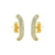 Brinco Ear Hook Cravejado