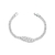 Pulseira Cravejada | Ródio Branco