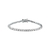 Pulseira Riviera Zirconia Cristal | Ródio Branco - comprar online