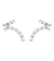 Brinco Ear Cuff | Banho de Ródio Branco