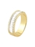 Anel Zirconias Baguetes Cristais - comprar online