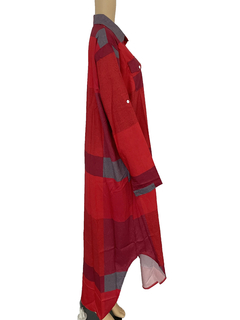 vestidos boho - chic botões