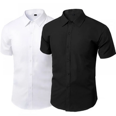 Camisa de manga comprida casual negócios na internet