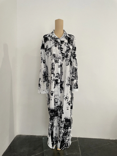 vestidos boho - chic botões