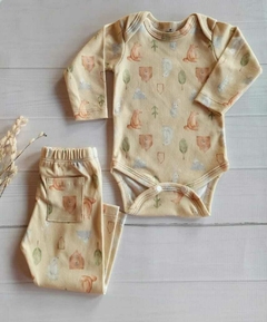 CONJUNTO BODY Y RANITA ANIMALITOS NORDICOS - comprar online