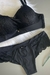 CONJUNTO PLUS SIZE COM BASE DE ESPUMA RENDADO LAÇO E PINGENTE E CALCINHA FIO DUPLO COM PALA NA CINTURA - loja online