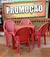 JOGO DE MESA PLASTICO SOL PLAST 152 KG