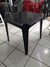 MESA DE PLASTICO QUADRADA 70*70 MULTI USO EMPILHAVEL PRETA - ATACADÃO DAS CADEIRAS UBERABA MG