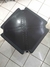 MESA DE PLASTICO QUADRADA 70*70 MULTI USO EMPILHAVEL PRETA