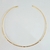 Choker Moderna Fio Rígido Banho Ouro 18k - comprar online