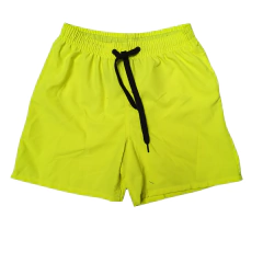 Short Traje De Baño Liso Con Suspensor Para Nene