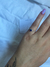 Anillo piedra azul