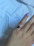 Anillo piedra azul