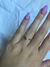 Anillo piedra blanca