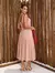 Elegante Vestido Alfaiataria Rodada - loja online