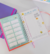 Agenda Sin Fechas Lilac - Ocho Ventiocho