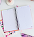 Agenda Sin Fechas Corazones - comprar online
