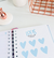 Agenda Sin Fechas Corazones