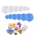 Kit Conjunto 6pçs Jogo Tampas De Silicone Ajustável Potes Universal Reutilizável Bpa Free Stretch Fácil Cozinha na internet