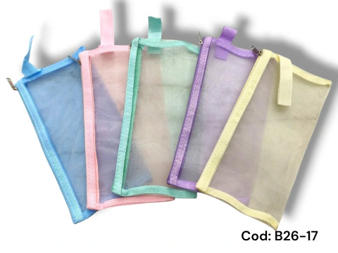CARPETA TUL COLORES PASTEL X1PCS 26-17