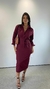 Vestido Joice Bordô