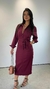 Vestido Joice Bordô - comprar online