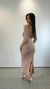 Vestido Midi Canelado Lígia