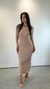 Vestido Midi Canelado Lígia - loja online