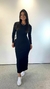 Vestido Midi Canelado Lígia na internet