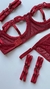 Conjunto de Lingerie Desejo vermelho - useanafreitas