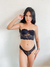 Conjunto de Lingerie Liz Preto - comprar online