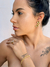 Anel Anne Cravejado - Folheado Ouro 18k na internet