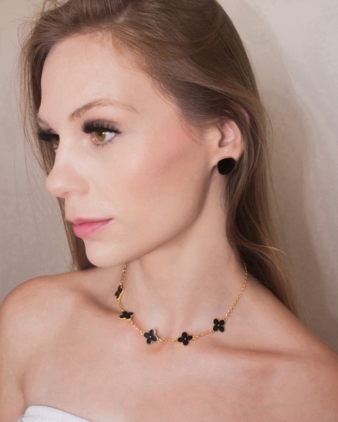 Colar Virgínia Inspirado Joalheria - Folheado a Ouro 18K