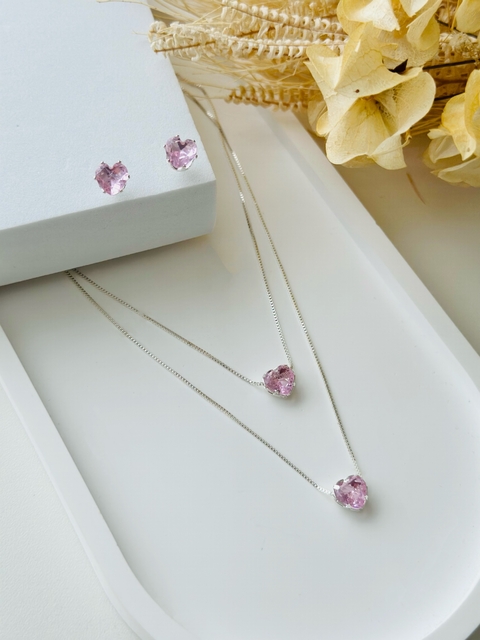 Conjunto Heart Pink