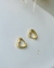 Brinco Heart Cravejado P - Folheado a Ouro 18k - comprar online