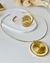 Conjunto Espiral - Banhados a Ouro 18k na internet
