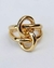 Anel Infinito- Folheado Ouro 18K e Prata 925 - Lumina