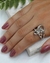 Anel Infinito- Folheado Ouro 18K e Prata 925