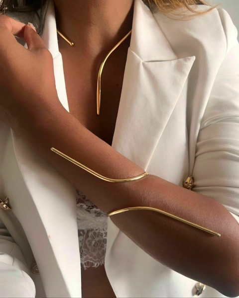 Bracelete Fio - Banhado a Ouro 18K e Prata 925