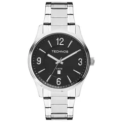 Relógio Technos Masculino Steel Prata 2015BZBS/1P - comprar online