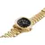 Relógio Masculino Quadrado Vintage Dourado - Conntriz