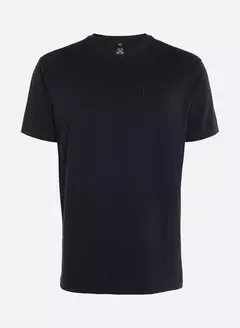 Camiseta Regular Fit Embossed Black John John