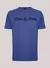 Camiseta Regular Fit Basic Azul Médio John John