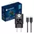 Carregador Motorola Turbo Power Dou Duplo 50w - Cabo Usb-c