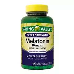Melatonina 10 mg Spring Valley - comprar online